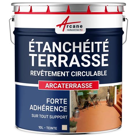 Produit d étanchéité toit terrasse circulable arcaterrasse