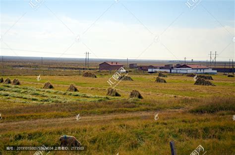 高原民居高原平原自然风景摄影素材汇图网