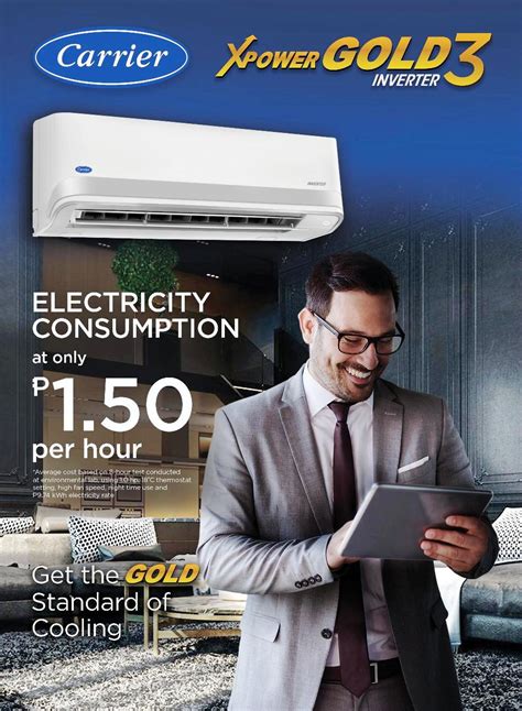 MaximaxSystems CARRIER XPOWER GOLD 3 WALL AIRCON INVERTER