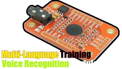 Voice Recognition Module V Multi Language Commands Training Arduino