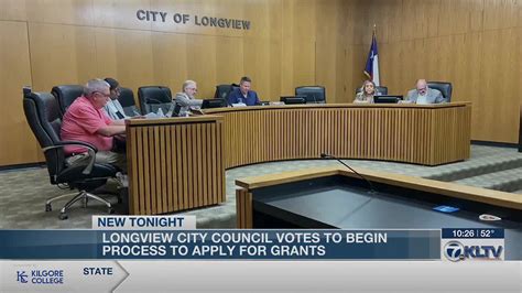 Longview City Council Votes To Begin Process For 2 Federal Grants