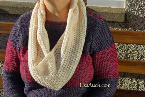 Easy Cowl Infinity Scarf Perfect Crochet Gift Idea Free Crochet