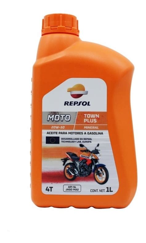 Repsol Moto Town Plus 4 Tiempos Aceite Mineral 20w50 Grupo Fuentes