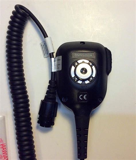 Motorola Rmn5052a Mobile Mic Fits Xpr4350 Xpr4380 Xpr4550 Xpr5550e