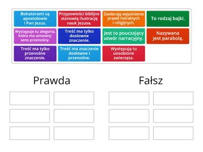 Przypowieści biblijne klasa6 Materiały dydaktyczne