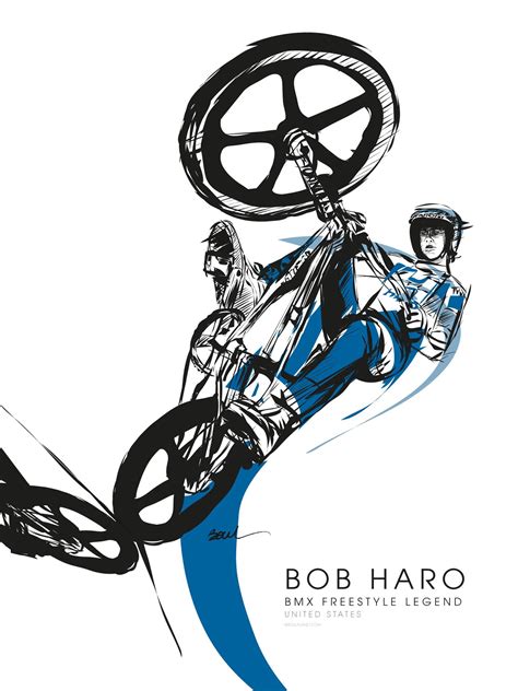 BOB HARO Bmx Freestyle Legend Behance