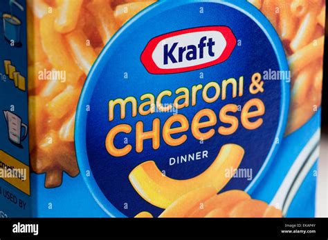 Macaroni Cheese Box Hi Res Stock Photography And Images Alamy