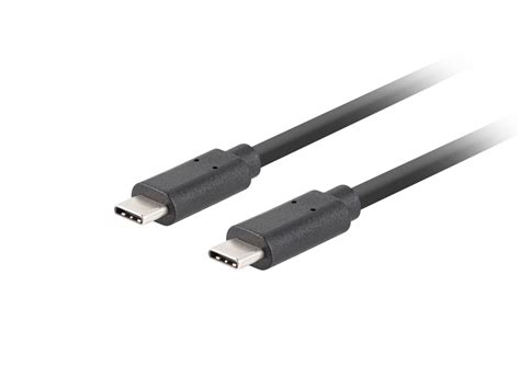 Cables USB CABLE USB C LANBERG 3 1 GEN 2 MACHO MACHO 10GB S PD100W 0 5M