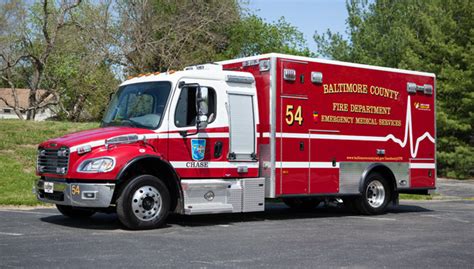 Baltimore County Fire Department Towson Md 21 2014 Freightliner M2 Pl Custom Titan Medium