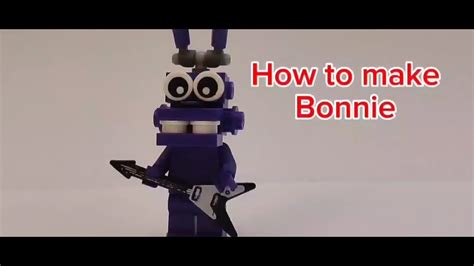 How To Make Lego Bonnie Youtube