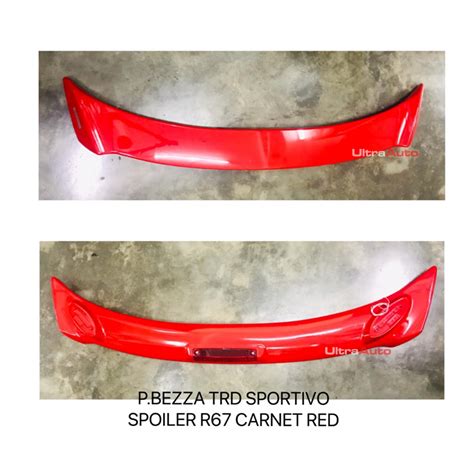 Perodua Bezza TRD Sportivo Spoiler 100 ABS Malaysia With Original