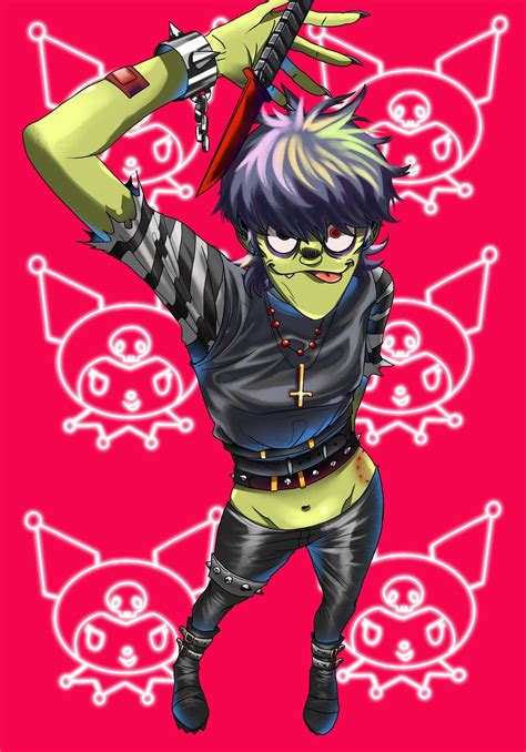 Murdoc Gorillaz Gorillaz Fan Art Cartoons Band Cool Cartoons Fanart