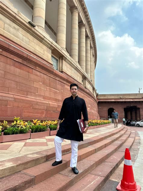 Raghav Chadha on Twitter: "Wearing black to Parliament today as mark of ...