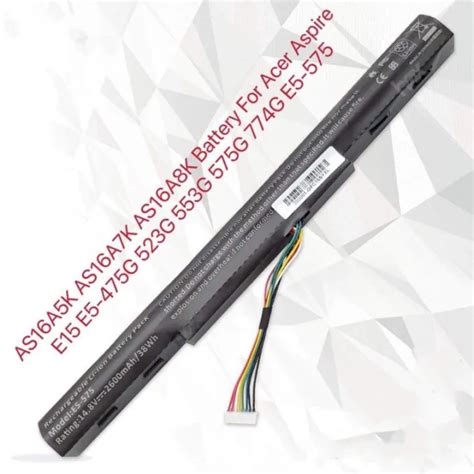 AS16A5K AS16A7K AS16A8K Battery For Acer Aspire E15 E5 475G 523G 553G