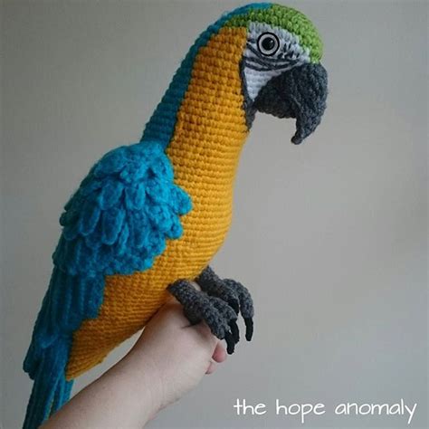 Amigurumi Parrot Free Crochet Pattern Amigurumi