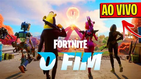 Fortnite Evento O Fim Ao Vivo Youtube