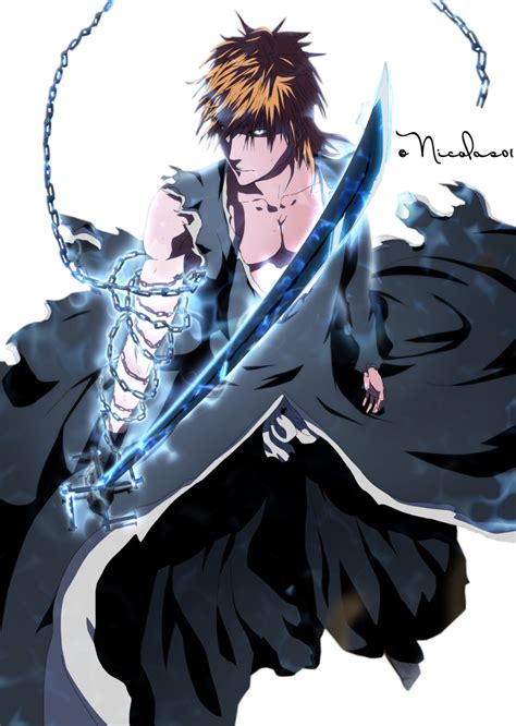 Download Hd Bleach Bleach Anime Final Getsuga Tenshou Transparent Png