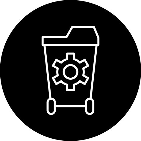 Waste Management Vector Icon Style Vector Art At Vecteezy