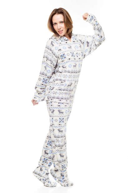 Christmas Kajamaz Adult Footed Onesie Kajamaz