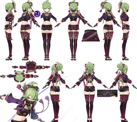 Archive On Twitter RT DragaliaArchive Model References For Kuki