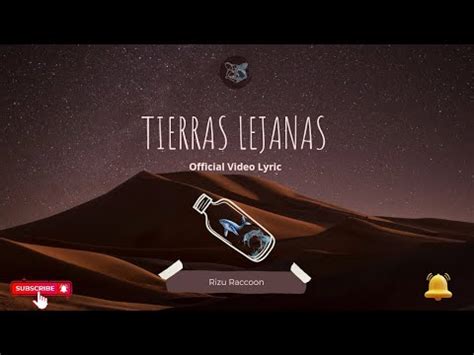 Tierras Lejanas Official Video Lyric By Rizu Raccoon YouTube