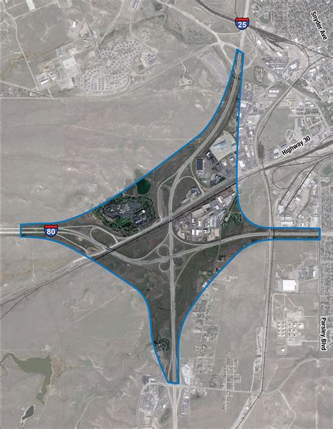 I-25/I-80 Interchange Project - Location