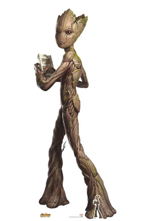 Teenage Groot Avengers Infinity War Lifesize Cardboard Cutout