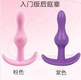 Anal plug 快樂後庭肛塞入門級粉紫兩色可選