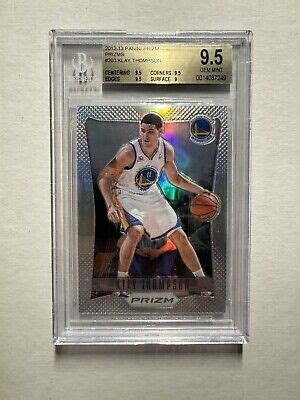 Klay Thompson 2012 13 Panini Prizm 203 Silver Prizms Rookie Card RC