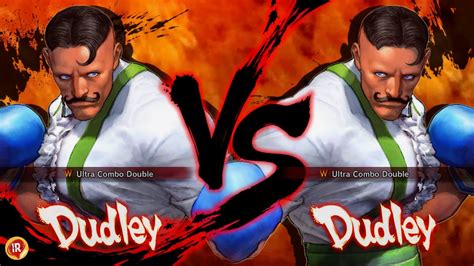 Ultra Street Fighter Iv Dudley Vs Dudley Same Vs Match Usf Youtube