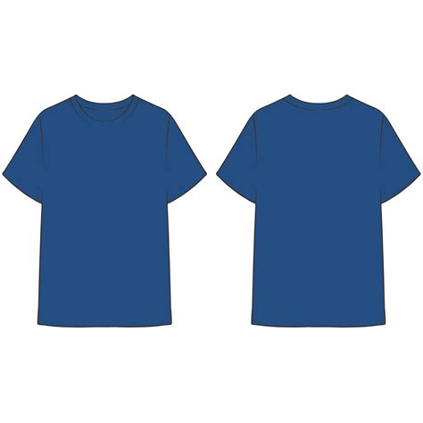 Navy Blue Tshirt Mockup Illustration 44817856 Png