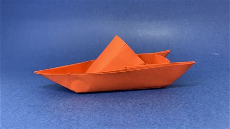 Origami Boat How To Make A Paper Boat Youtube