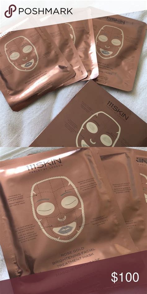 111 Skin Rose Gold Brightening Facial Mask Facial Masks Facial Sephora Makeup