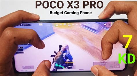 Unleashing The Power POCO X3 Pro 7KD Gameplay YouTube