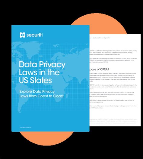 Data Privacy Laws in the US States - Securiti