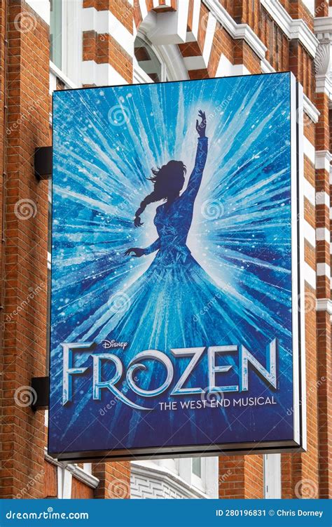 Frozen At The Theatre Royal Drury Lane In London UK Editorial Photo