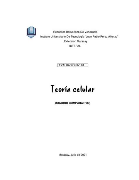 Teoría Celular GREI RODRIGUEZ uDocz