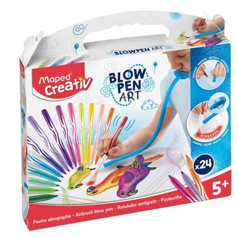 Maped Creativ Blow Art Blowpen Basic Un Kit Completo Para Realizar