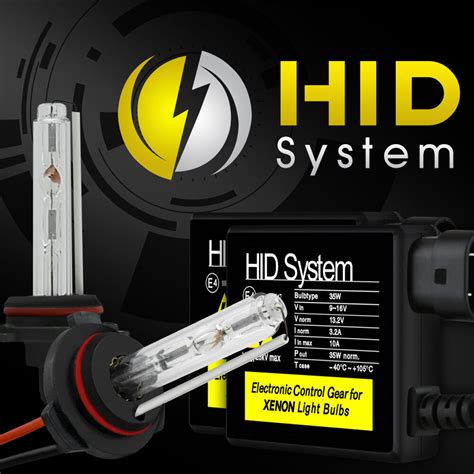 H4 9003 Hid Headlight Conversion Kit Hilow Dual Beam Bulbs Lights Slim