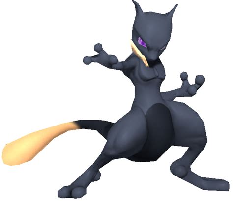 Shadow Mewtwo Posing By Transparentjiggly64 On Deviantart