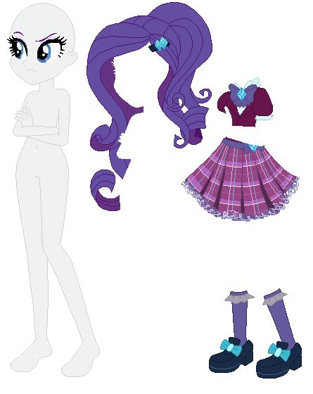 Eqg Rarity Base 18 By Lordsfrederick778 On Deviantart