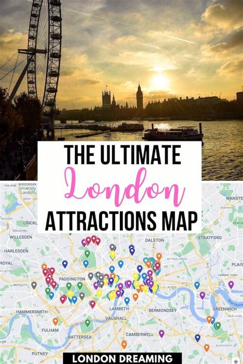 London Attractions Map Interactive And Free 120 Epic London Sights