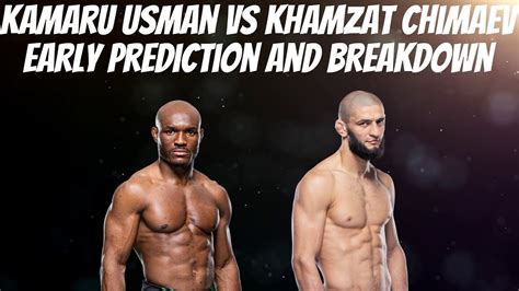 Khamzat Chimaev Will BRUTALIZE and RETIRE Kamaru Usman? Usman vs ...