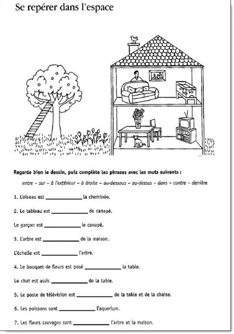 Se Rep Rer Dans Lespace Vocabulaire Spatial Cp Ce