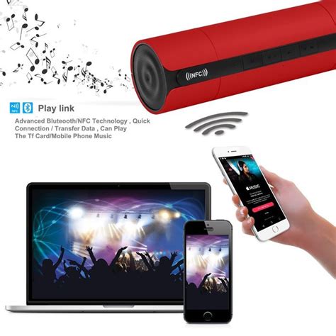 Wireless Bluetooth Speaker Costech 3d Stereo Sound Microphone Tumbler Shape Portable Speakers