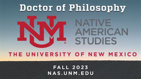 Applications Open For New Native American Studies Phd Program Unm