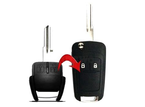 Autewode Buttons Refit Folding Remote Key Case Shell Fits For