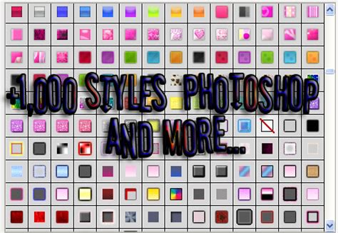 +1,000 and more...Styles for Photoshop by toni190 on DeviantArt