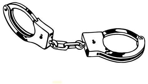 Handcuffs clipart outline, Picture #2792494 handcuffs clipart outline