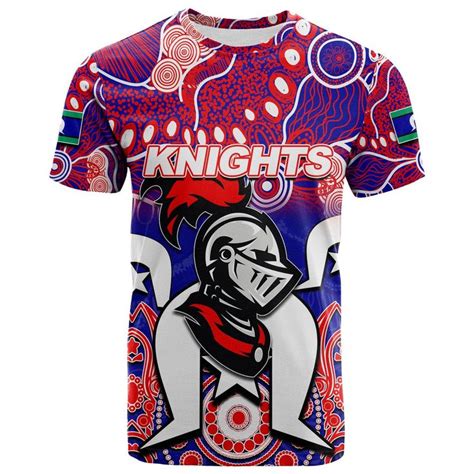 AIO Pride Custom Text Knights Torres Strait Islanders Mix Aboriginal T